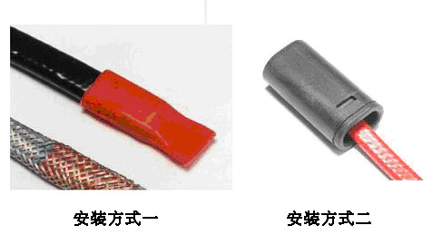 太陽能電伴熱帶尾端、電源連接方式(圖1)